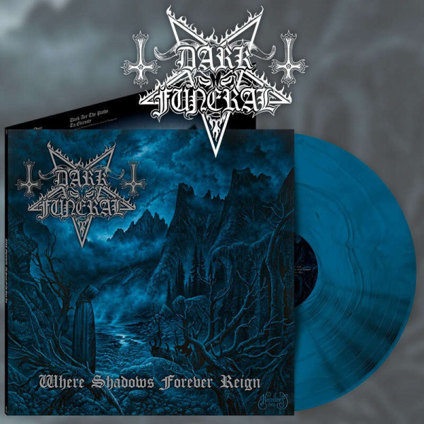Dark Funeral - Where Shadows Forever Reign [blue/black marble - 400], LP