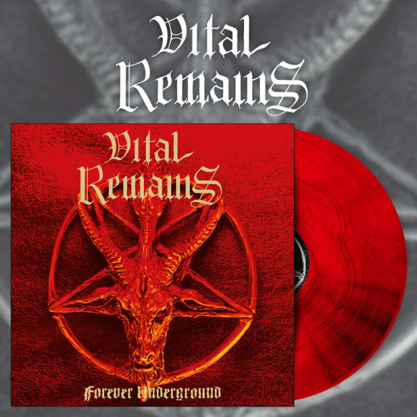 Vital Remains‎ - Forever Underground [red/black galaxy - 500], LP
