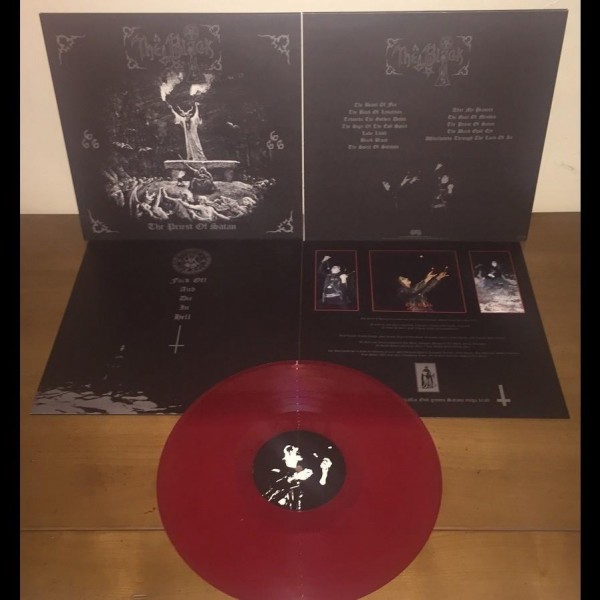 The Black (Swe) - The Priest Of Satan [red - 200], LP