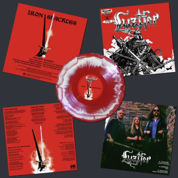 Luzifer - Iron Shackles [red/white swirl - 300], LP