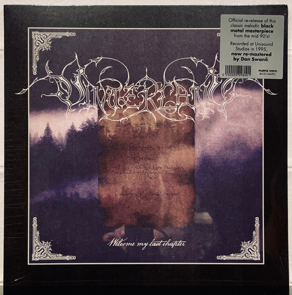 Vinterland ‎- Welcome My Last Chapter [purple], LP