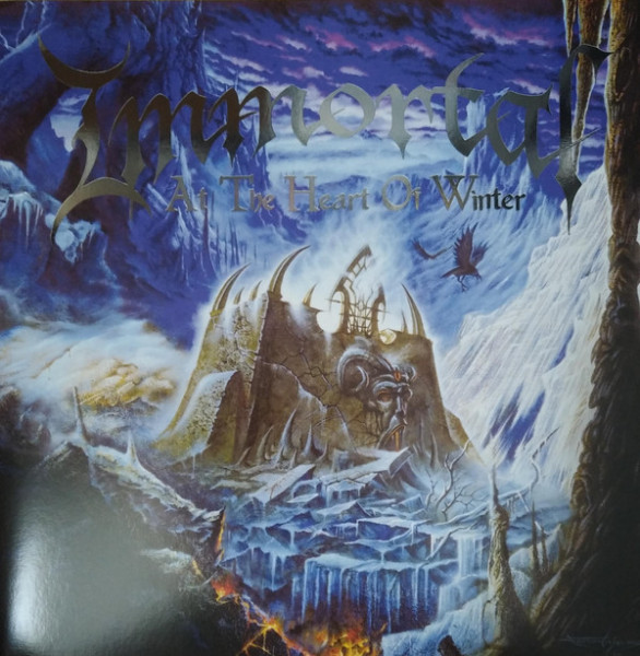 Immortal ‎- At The Heart Of Winter [blue/yellow - 300], LP