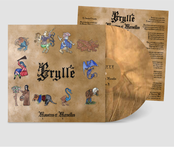 Grylle ‎- Monstres et Merveilles [beer/black marble - 200], LP