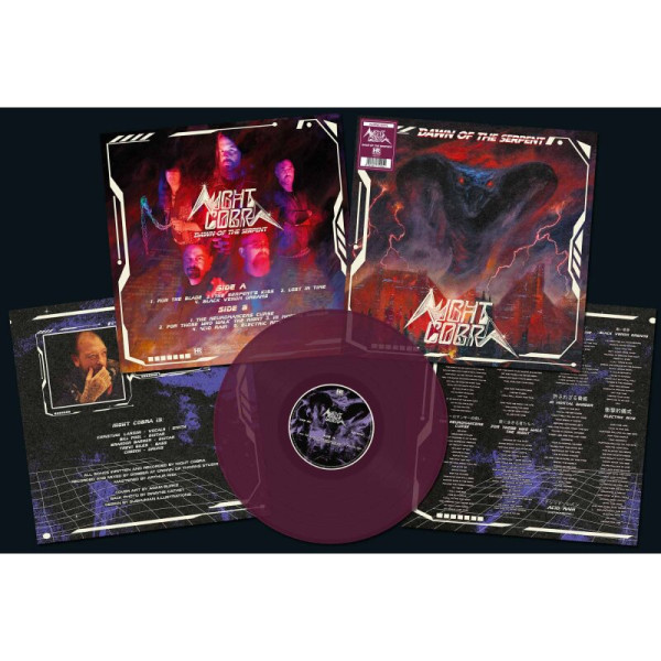 Night Cobra - Dawn of the Serpent [purple - 200], LP