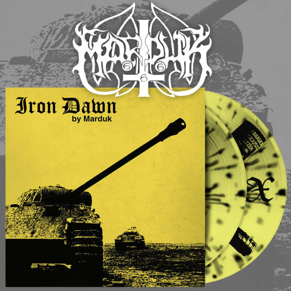 Marduk - Iron Dawn [yellow/black splatter- 300], MLP