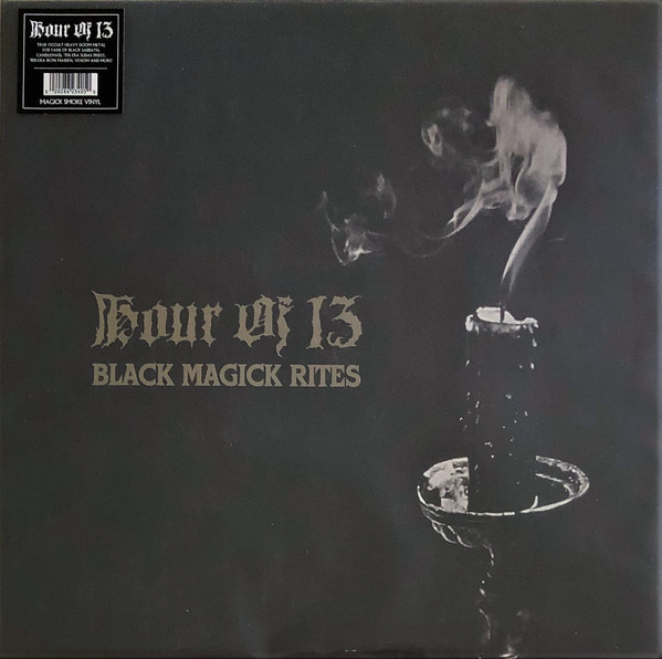 Hour Of 13 ‎- Black Magick Rites [clear/black marble], LP