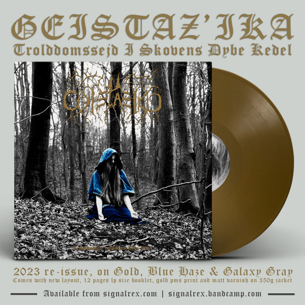 Geistaz'Ika - Trolddomssejd I Skovens Dybe Kedel [gold], LP