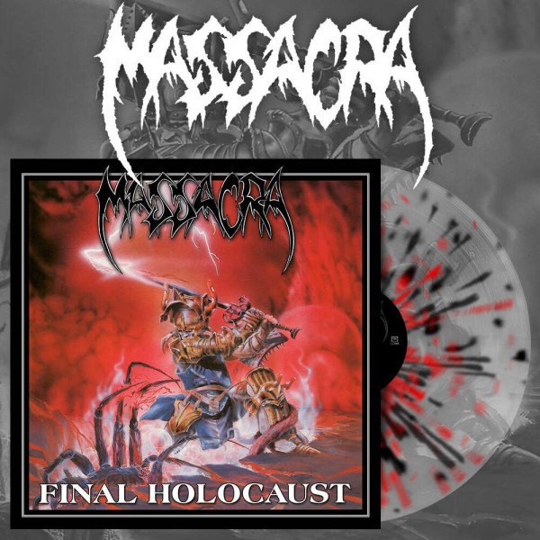 Massacra - Final Holocaust [clear with black & red splatter - 400], LP