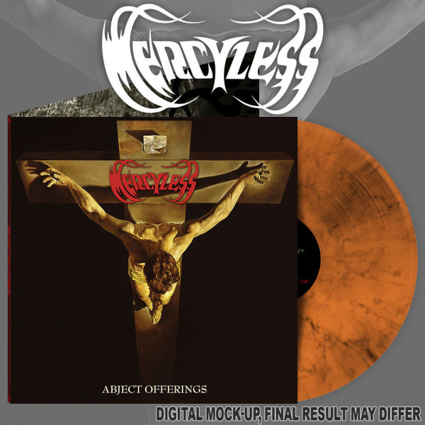 Mercyless - Abject Offerings [orange/black marble - 300], LP