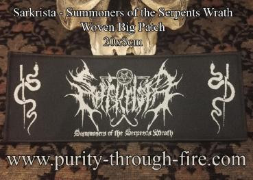 Sarkrista - Summoners of the Serpent's Wrath, Patch (woven)