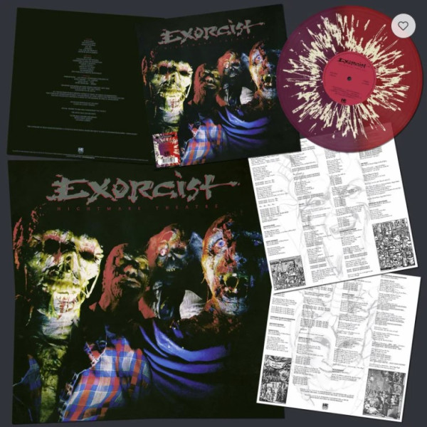 Exorcist - Nightmare Theatre [red/purple swirl w/ bone splatter - 200], LP