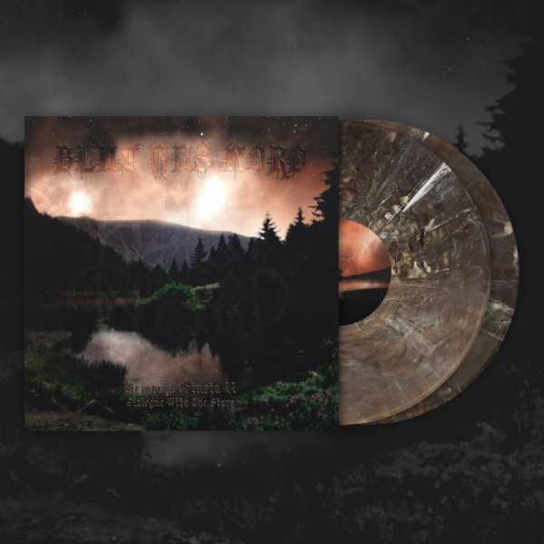 Blut Aus Nord - Memoria Vetusta II - Dialogue With The Stars [clear brown w/ gold/white marble], 2LP