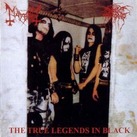Mayhem/Darkthrone - The True Legends In Black, LP
