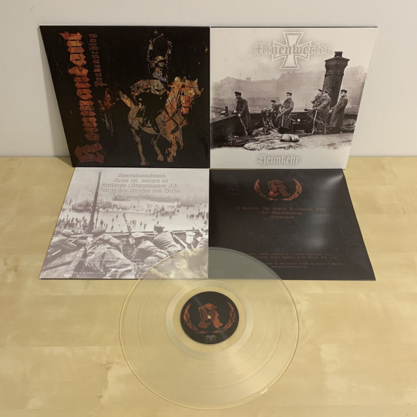 Kommandant / Minenwerfer - Paukenschlag / Heimkehr [clear - 300], LP