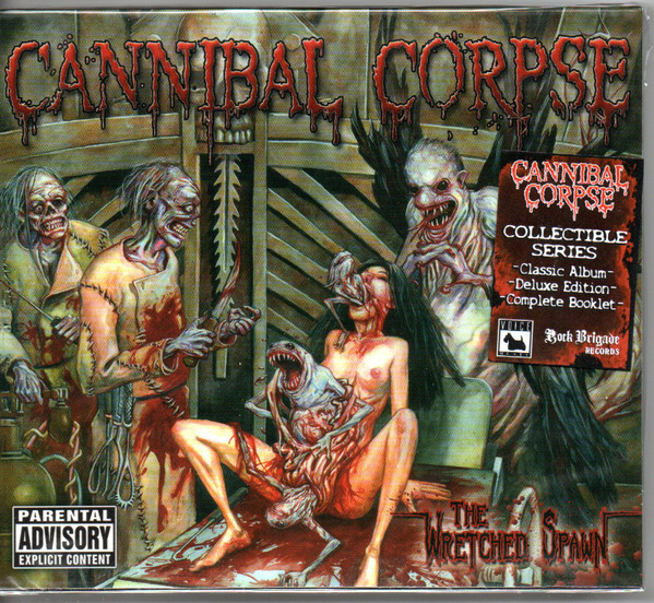 Cannibal Corpse ‎- The Wretched Spawn, SC-CD
