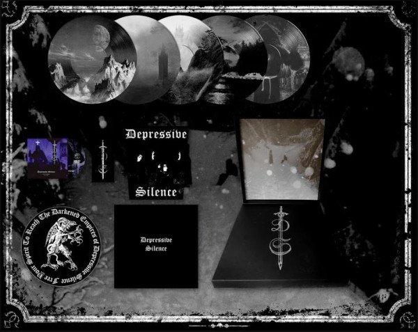 Depressive Silence - Vinyl Discography Boxset [ltd. 300], 5-PicLP+DVD BOX-SET