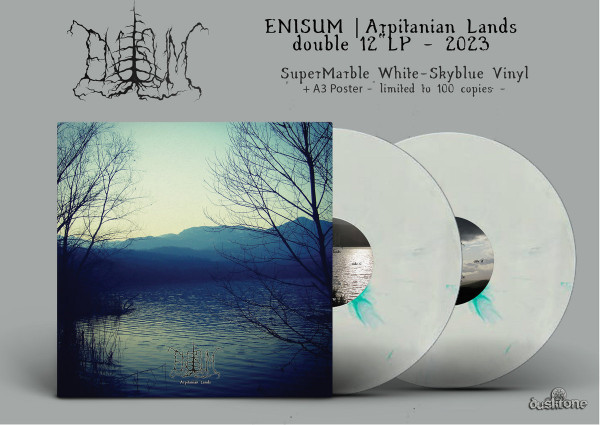 Enisum - Arpitanian Lands [white/blue marble - 100], 2LP