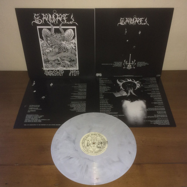 Samael - Worship Him [white/black marble - 500], LP