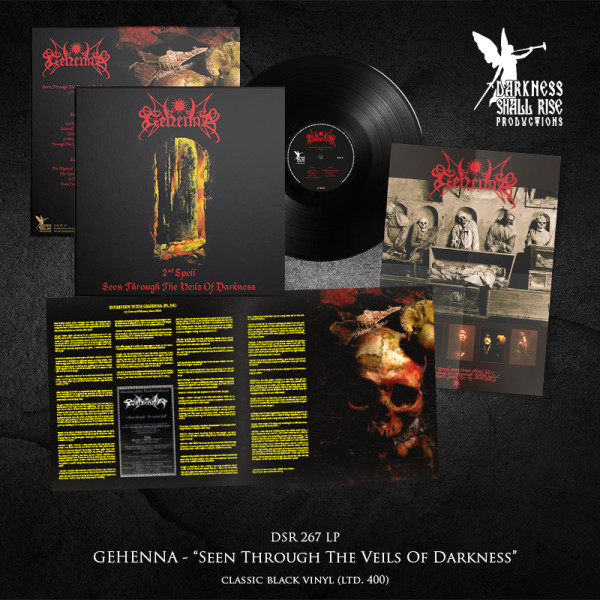 Gehenna - Seen Through The Veils Of Darkness (The Second Spell) [black - 400], LP