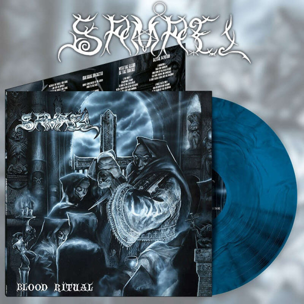 Samael - Blood Ritual [blue/black marble 2022 edition - 180], LP