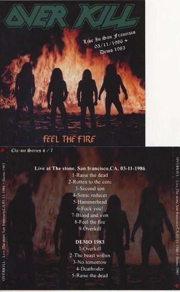 Overkill - Live in San Francisco 1986 + Demo 1983, CD