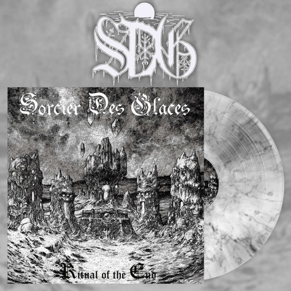 Sorcier des Glaces ‎- Ritual of the End [white/black marble - 200], LP