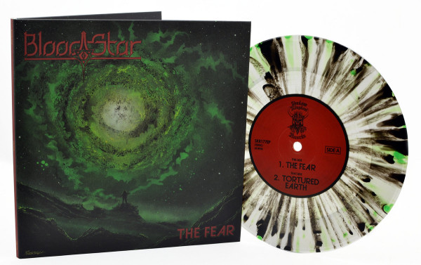 Blood Star - The Fear [clear w/ black & green splatter - 500], 7"