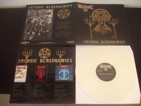 Necrophobic - Satanic Blasphemies [white], LP