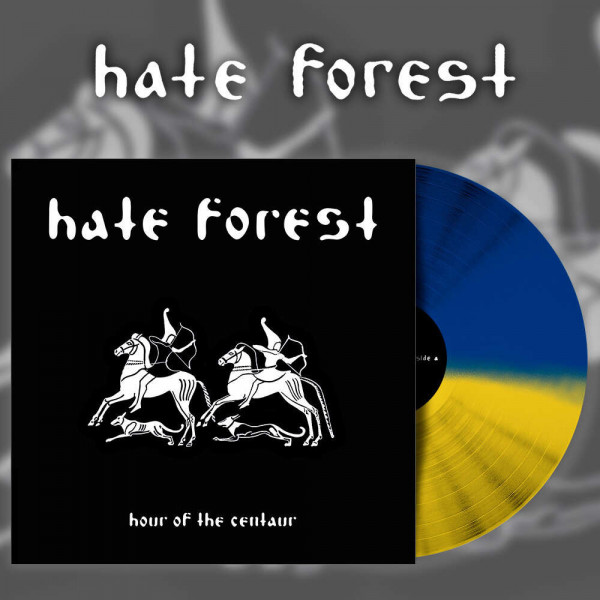 Hate Forest ‎- Hour Of The Centaur [half blue/half yellow - 598], LP