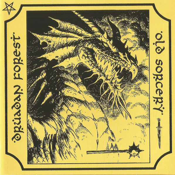Druadan Forest / Old Sorcery - st [yellow], CD
