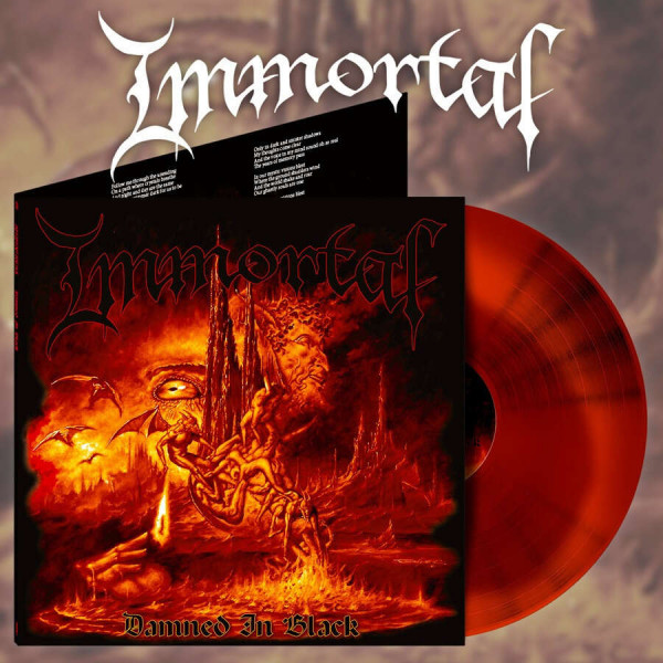 Immortal - Damned In Black [alt. artwork / oxblood/orange - 689], LP