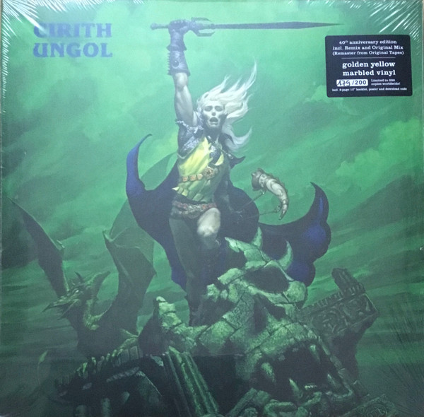 Cirith Ungol - Frost and Fire [golden yellow marbled - 200], 2LP