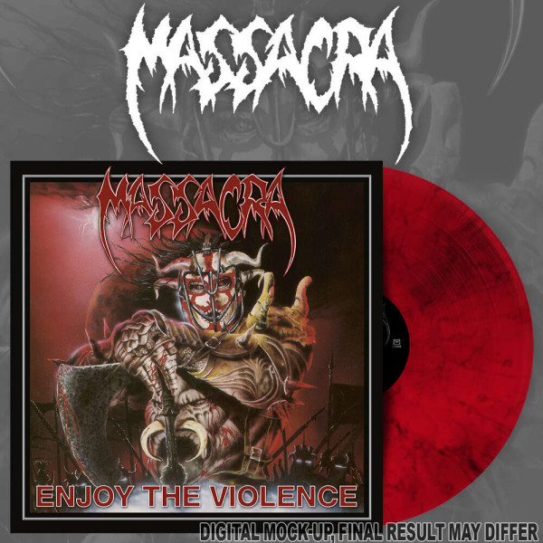 Massacra - Enjoy The Violence [red/black marble - 300], LP