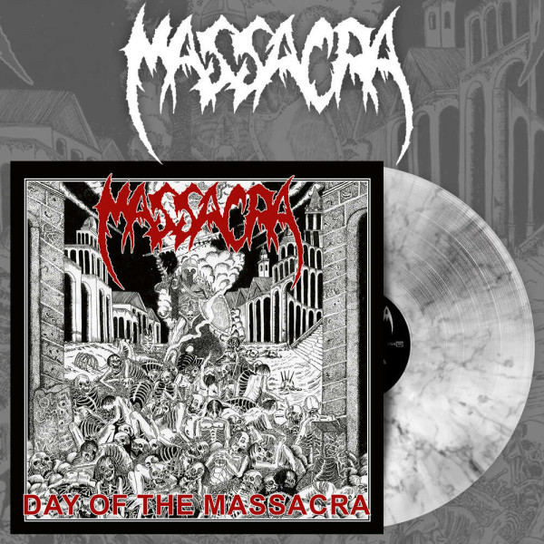 Massacra - Day of the Massacra [white/black marble - 300], LP