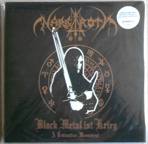 Nargaroth - Black Metal ist Krieg [gold - 400], 2LP