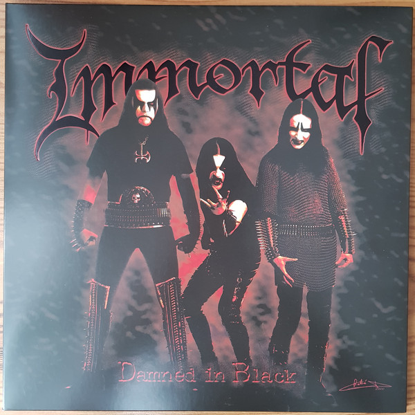 Immortal ‎- Damned In Black [silver/gold - 200], LP