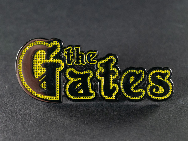 The Gates - Logo, Metal Pin [coloured]