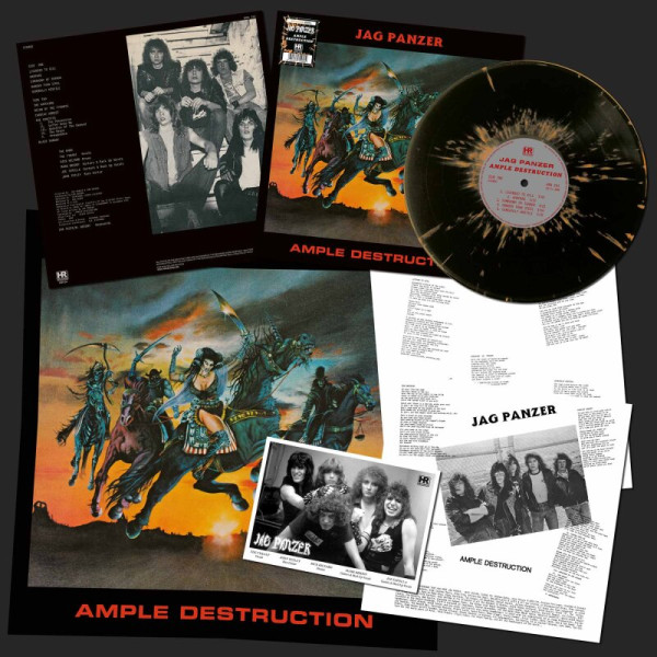 Jag Panzer - Ample Destruction [black/orange splatter - 400], LP
