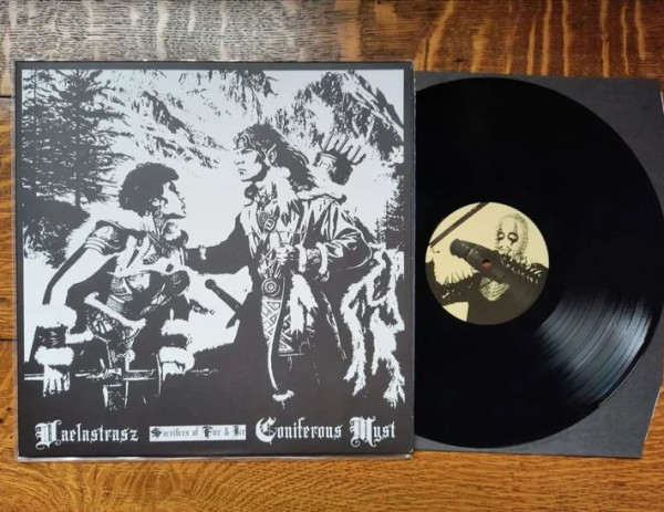 Vaelastrasz / Coniferous Myst - Sacrifices Of Fire & Ice [black - 300], LP