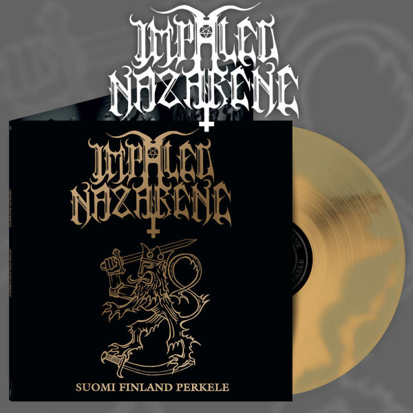 Impaled Nazarene - Suomi Finland Perkele [beer/gold swirl - 400], LP