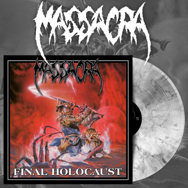 Massacra - Final Holocaust [white/black marble - 300], LP
