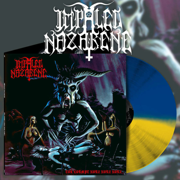 Impaled Nazarene - Tol Cormpt Norz Norz Norz... [blue/yellow - 297], LP