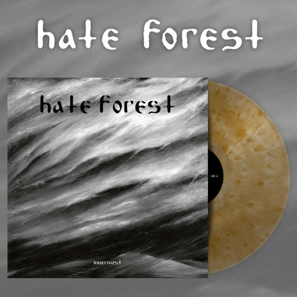 Hate Forest ‎- Innermost [clear/beer cloudy - 600], LP