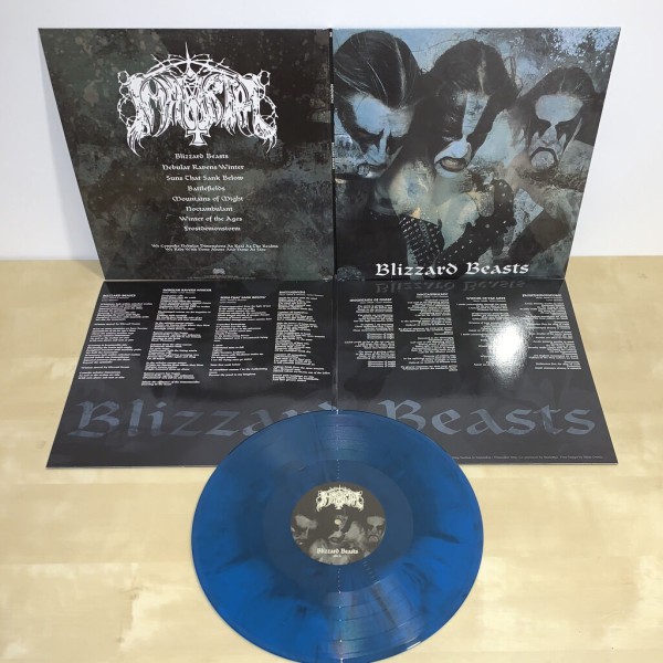 Immortal - Blizzard Beasts [aqua blue/black galaxy - 500], LP