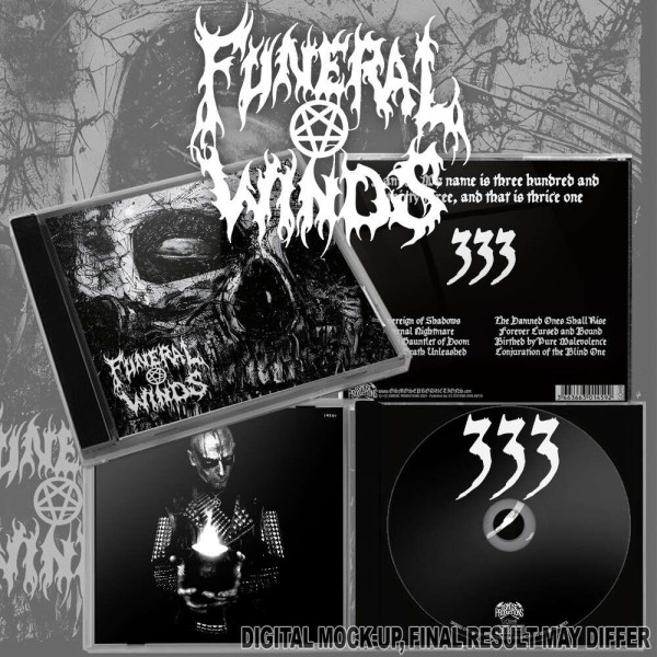 Funeral Winds ‎- 333, CD