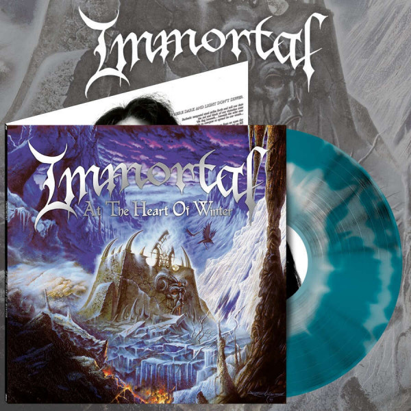 Immortal ‎- At The Heart Of Winter [sea blue/ultra clear swirl - 685], LP