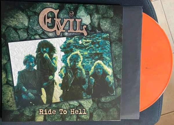 Evil (DEN) - Ride To Hell (Demo '83) [orange - 100], LP