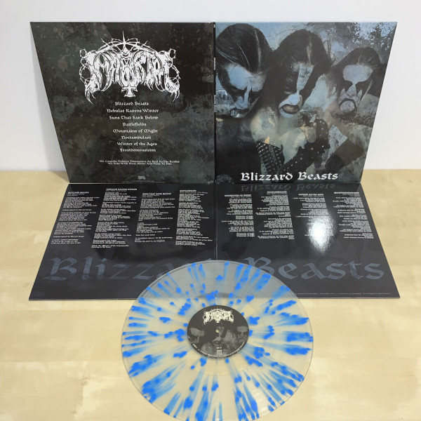 Immortal - Blizzard Beasts [clear/blue splatter - 500], LP