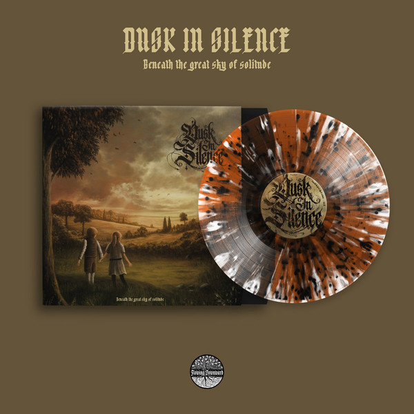 Dusk In Silence ‎- Beneath The Great Sky Of Solitude [orange/black/white splatter - 200], LP