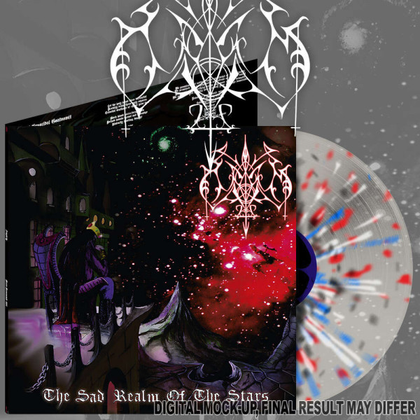 Odium - The Sad Realm of the Stars [clear w/ blue/white/red splatter - 400], LP